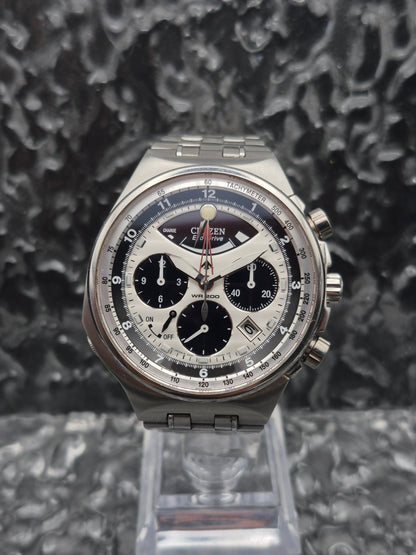 Citizen Promaster Panda Chronograph Eco-Drive E210-T007686 - Red Robin Watches