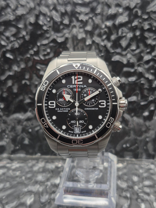 Certina DS Action Chronometer Ref. C032.434.11.057.00 Full Set Quartz Chronograph