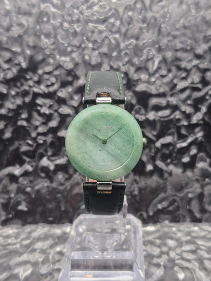 Tissot Rockwatch Ref. R150 Green Stone Unisex Watch With Box