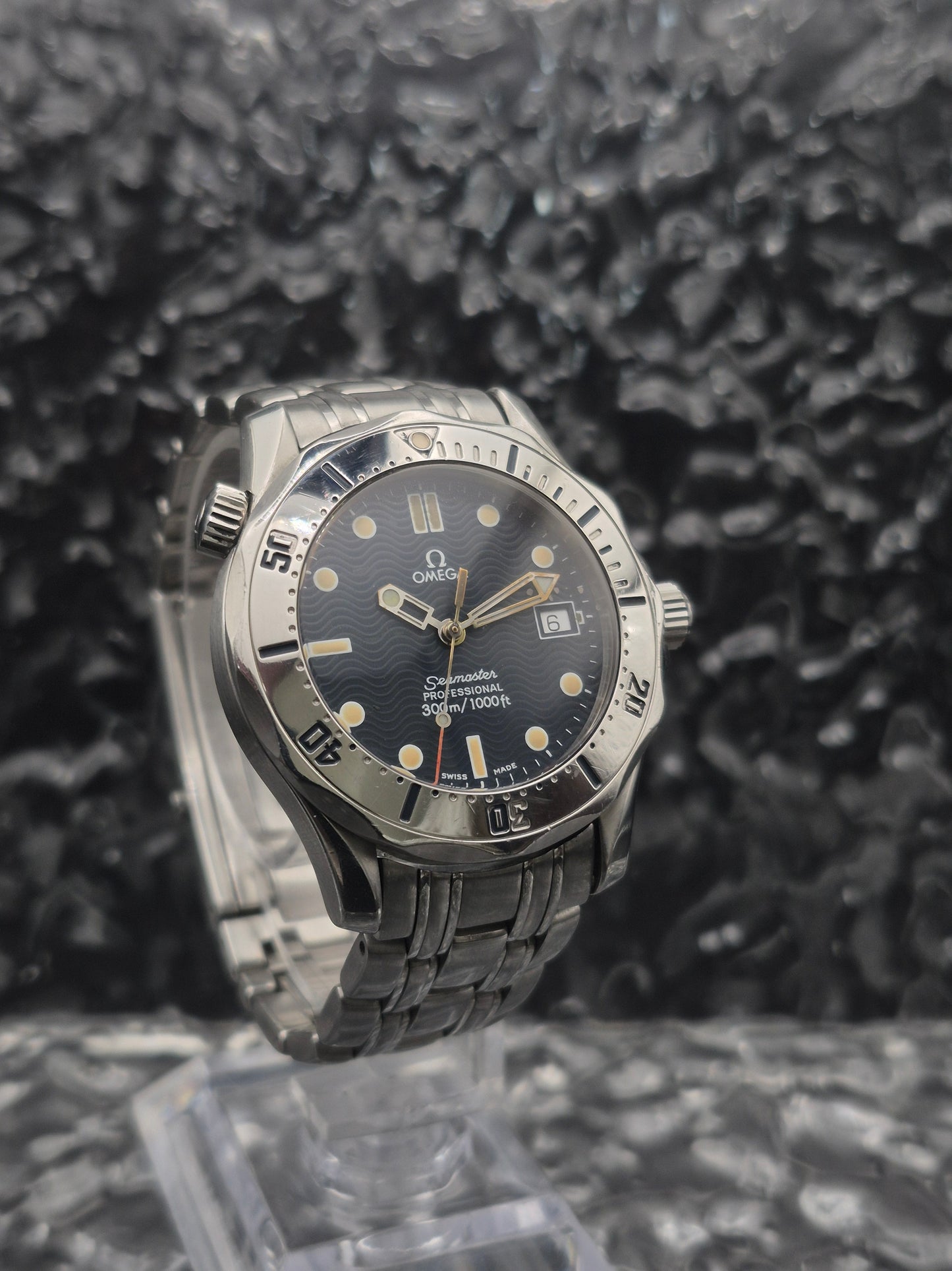 Omega Seamaster 300M Ref. 2562.80 - 196.1502 Mid Size Navy 36mm Quartz