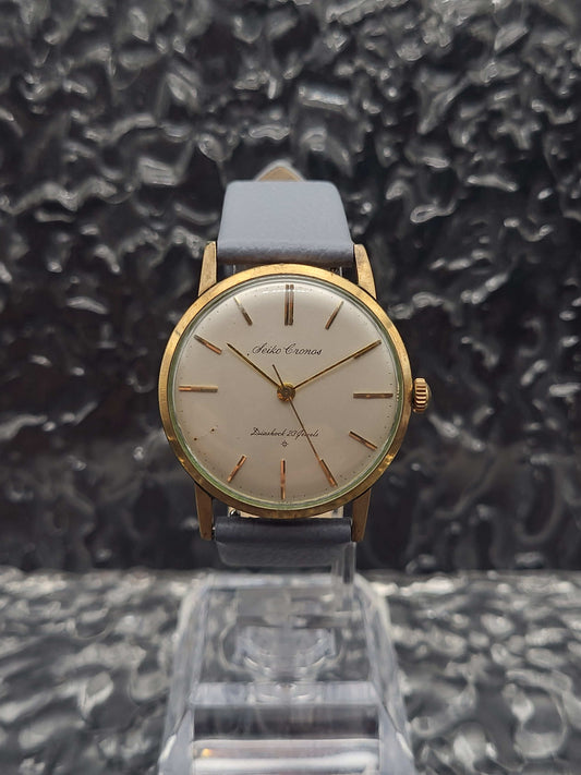 Seiko Cronos - Ref. 14036 - Manual - 14K GF