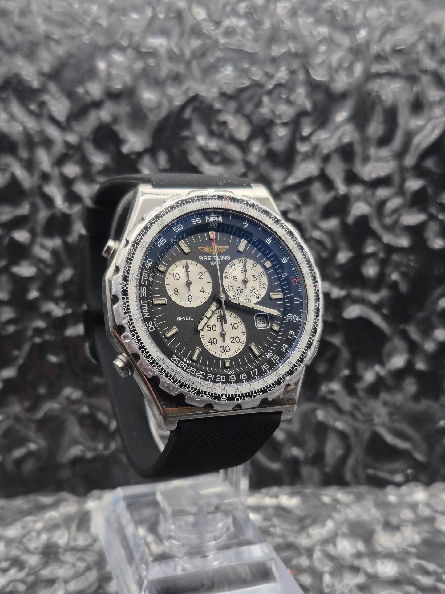 Breitling Jupiter Pilot Ref. A59028 Quartz Panda Dial - With Papers And Bracelet