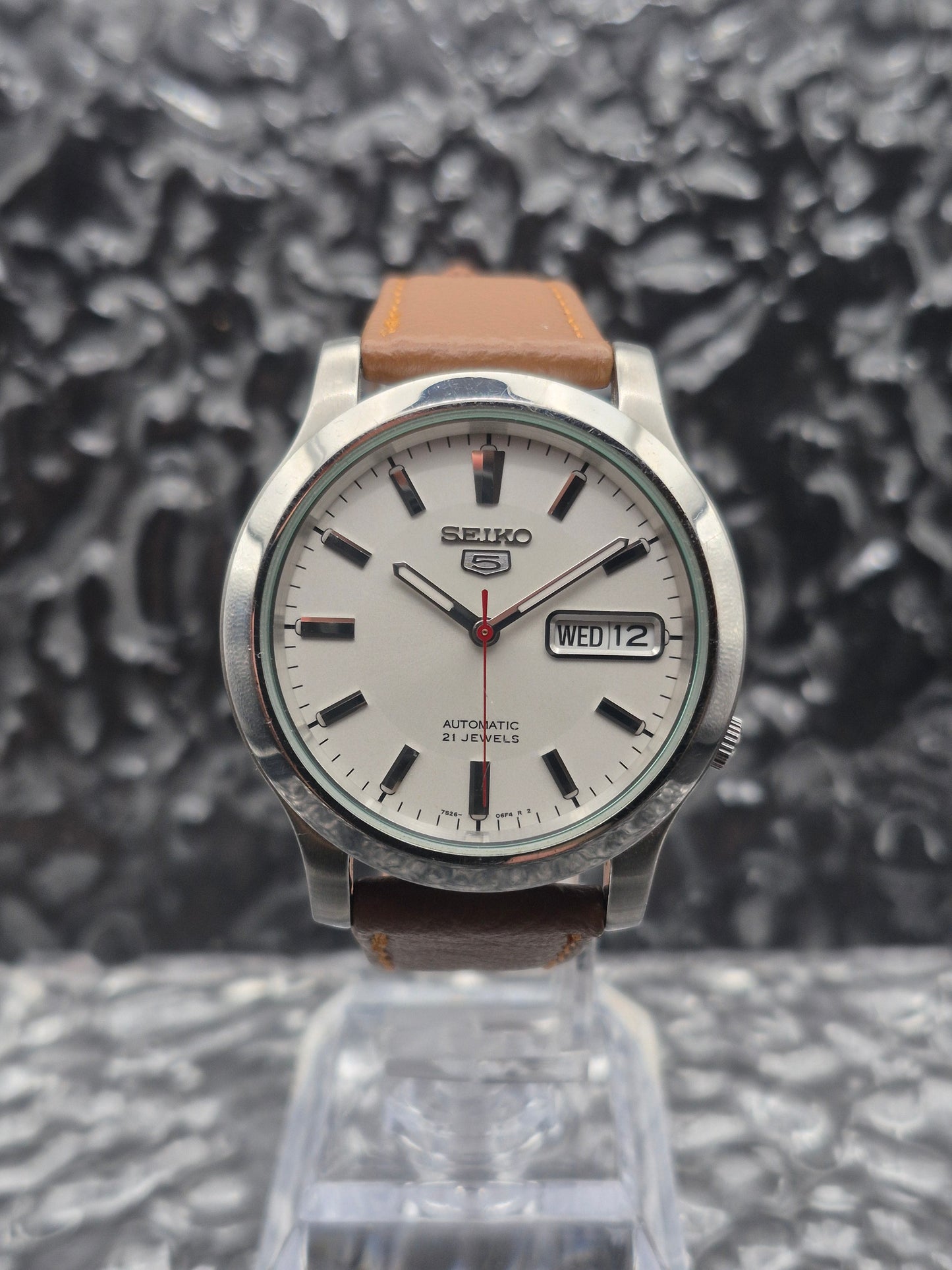 Seiko 5 Sports Ref. SNK789 7S26-02J0 Automatic White Dial Day Date