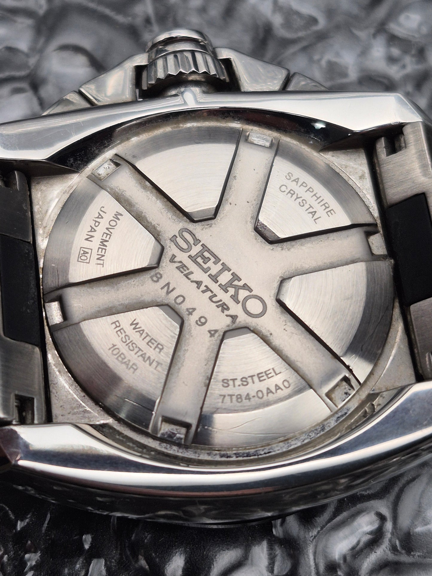 Seiko Velatura Yachting Timer Ref. 7T84-0AA0 Full Set Quartz