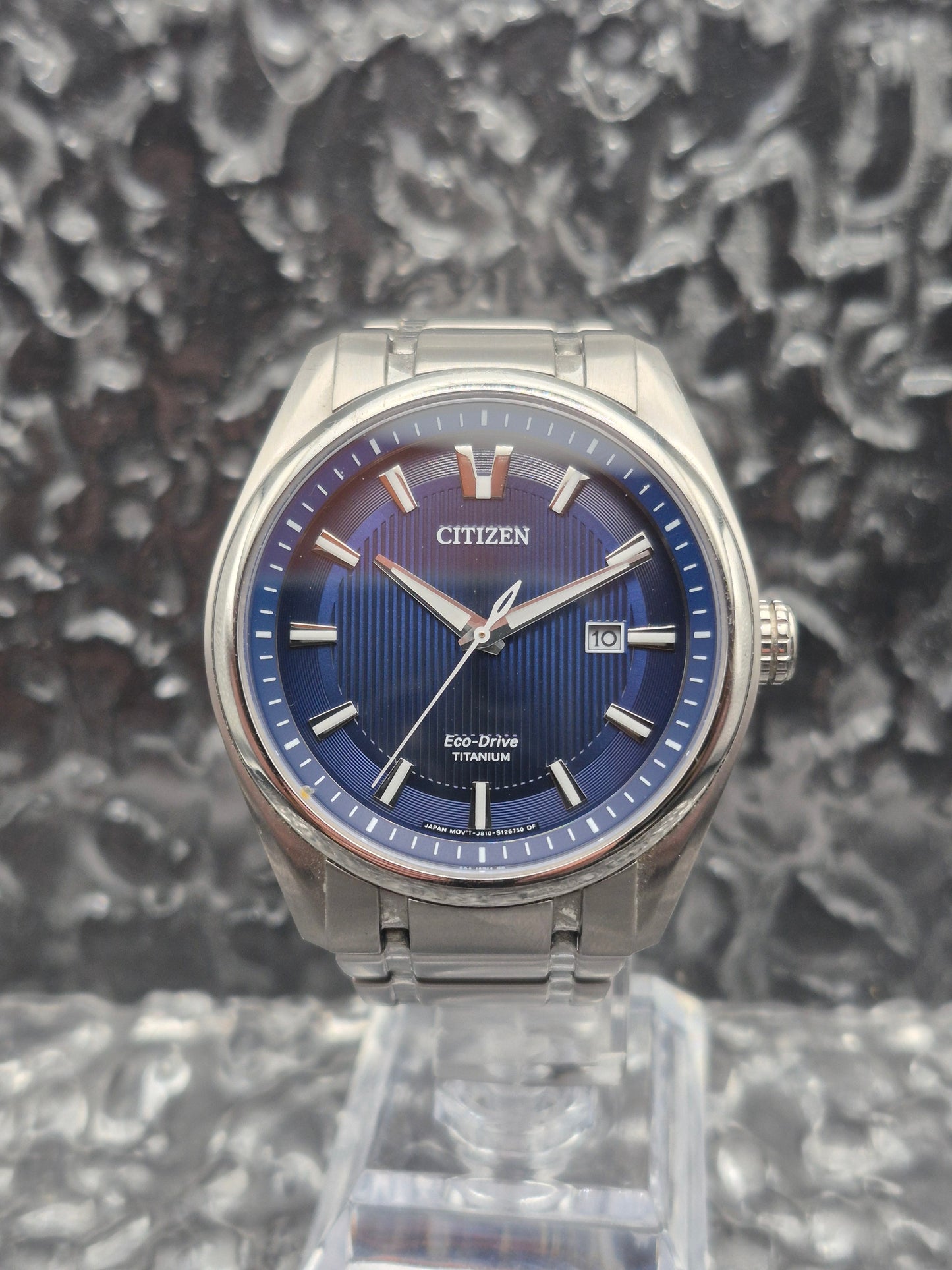 Citizen Titanium Eco-Drive Ref. AW1240-57L Full Set Solar - Red Robin Watches
