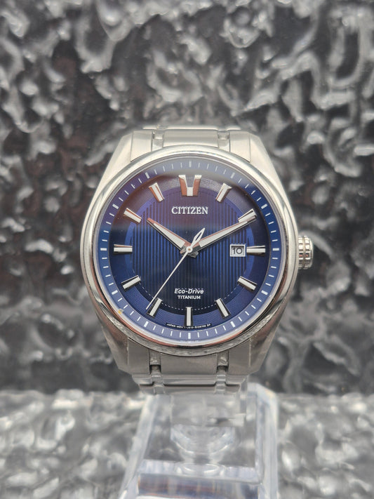 Citizen Titanium Eco-Drive Ref. AW1240-57L Full Set Solar - Red Robin Watches