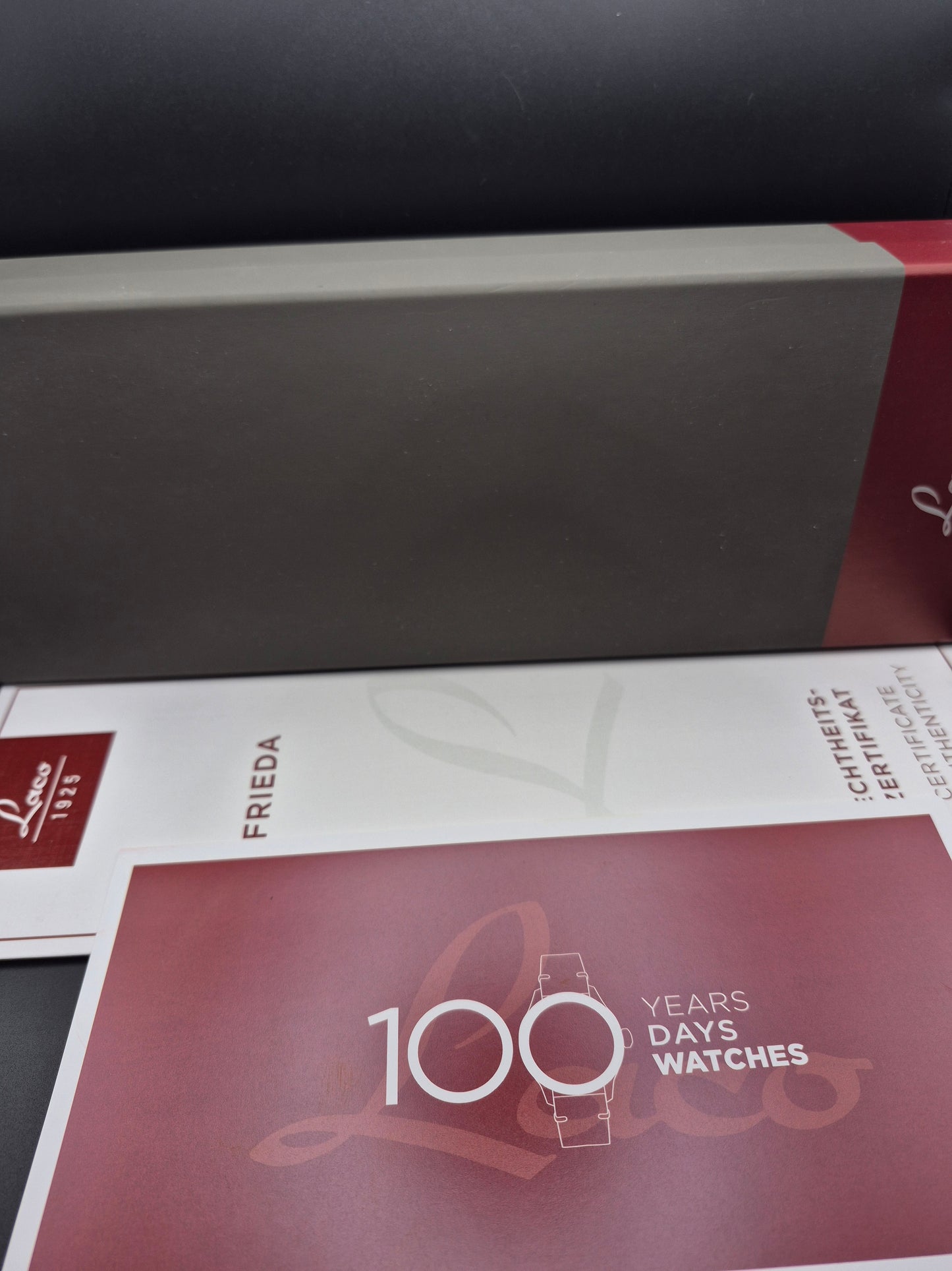 Laco Frieda Limited Edition Giveaway Watch - Full UNWORN Set - 100 Pieces