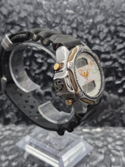 Citizen Promaster Diver Ref. C500-E80397 White Dial Ana-Digi Chronograph - Red Robin Watches