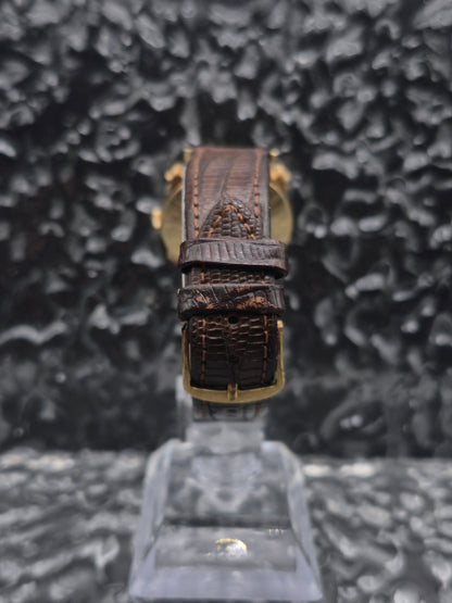 Ulysse Nardin Chronometer Sector Dial 14k Yellow Gold Diamond Set