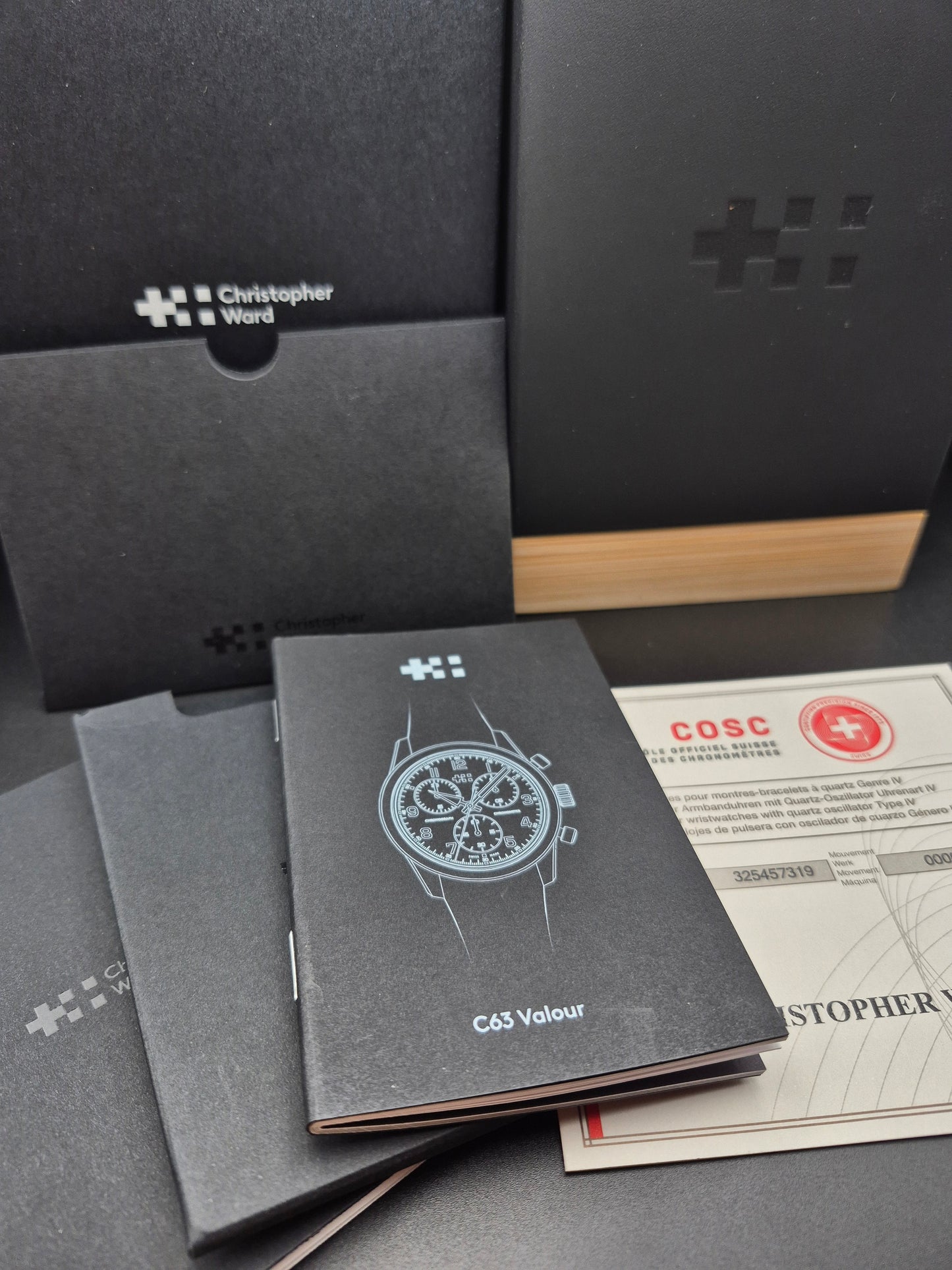 Christopher Ward C63 Valour Full Set Ref. AEY-037 - 39mm Military Collection