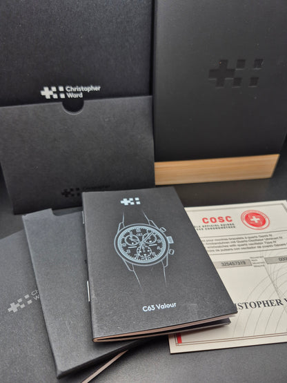 Christopher Ward C63 Valour Full Set Ref. AEY-037 - 39mm Military Collection