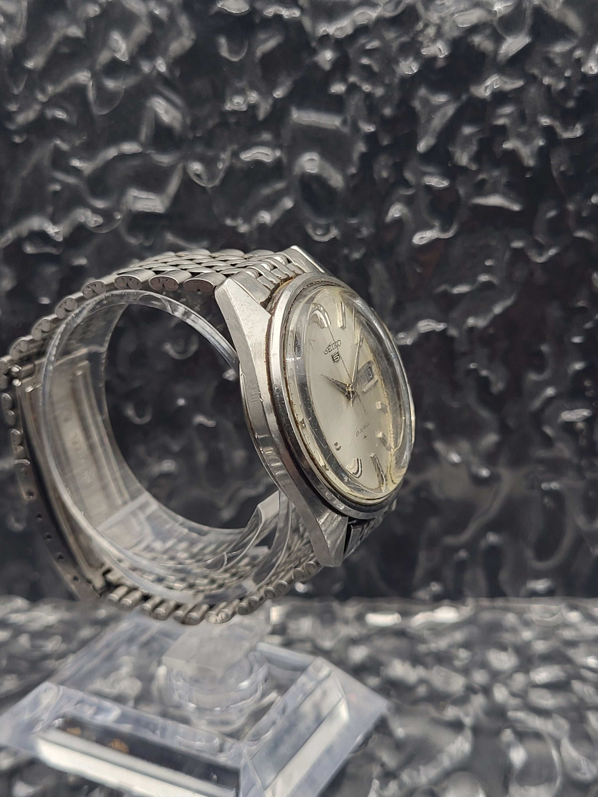 Seiko 5 - Ref. 5126-8060 - Automaat - Beads of Rice Band