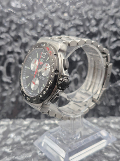 Tag Heuer Indy 500 Chronograph Ref. CAC111A Vintage 42mm Reversed Panda - Red Robin Watches