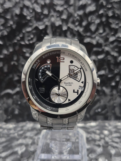 Swatch James Bond Special Hugo Drax Moonraker Ref. YRS410G Chronograph