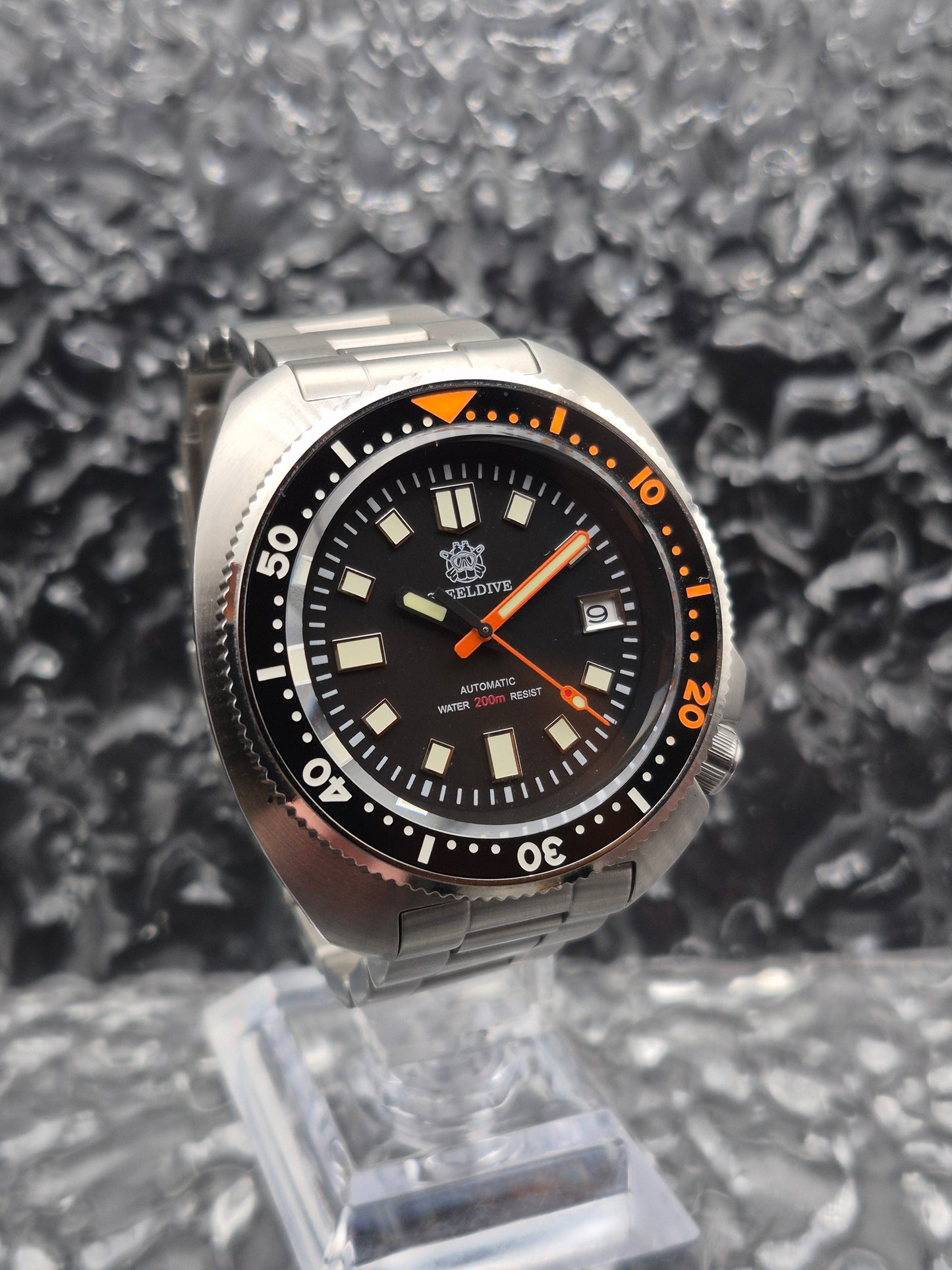 Steeldive Captain Willard Ref. SD1970C Full Set Automatic NH35 Diver