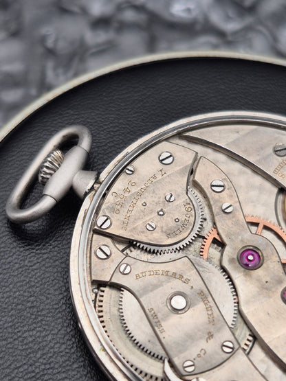 Audemars Piguet Platinum Tailcoat Pocket Watch - 0.8ct Diamond Set