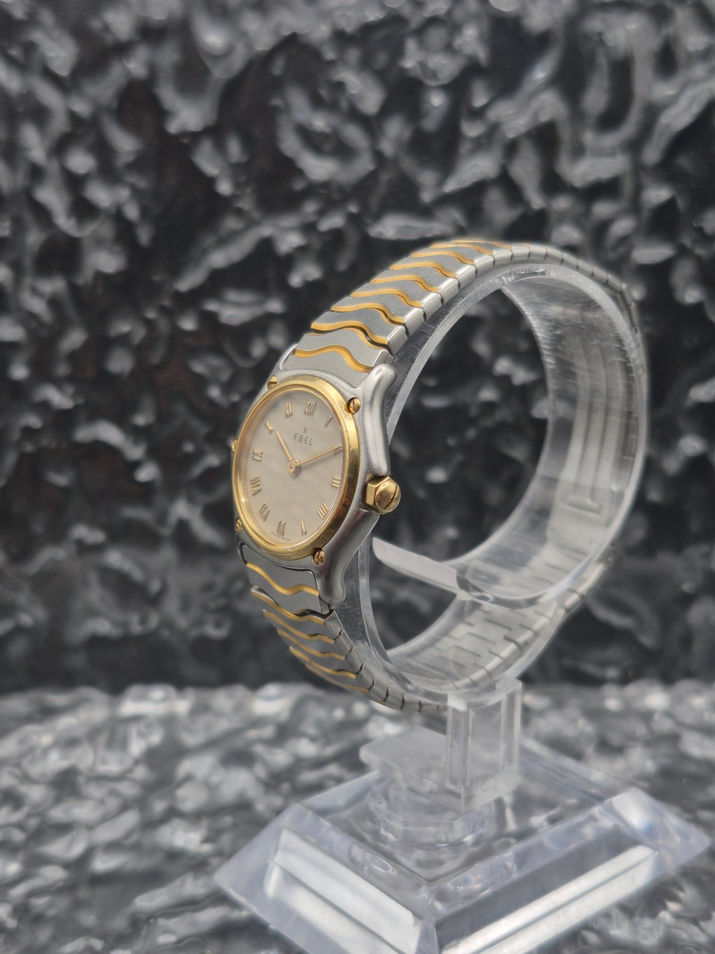 Ebel Classic Wave Ref. E 1157111 Ladies Quartz 18K YG SS