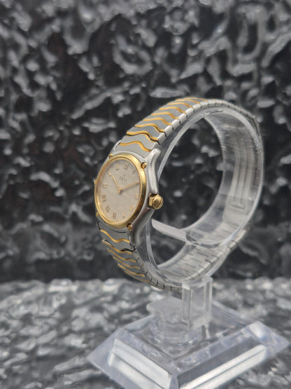 Ebel Classic Wave Ref. E 1157111 Ladies Quartz 18K YG SS