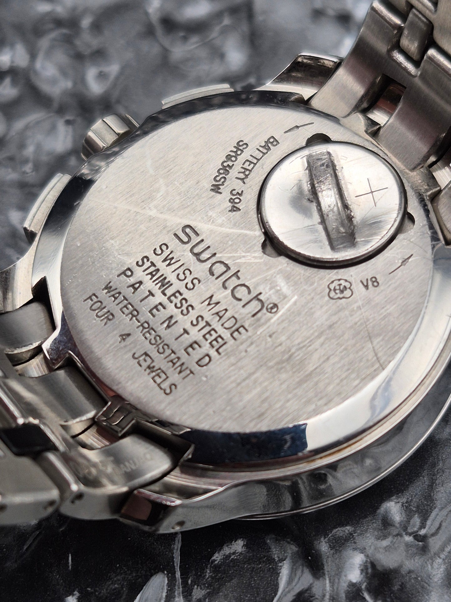 Swatch James Bond Special Hugo Drax Moonraker Ref. YRS410G Chronograph