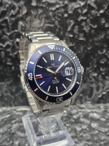 Sea-Gull Ocean Star Diver Ref. 816.523 Automatic Blue Dial