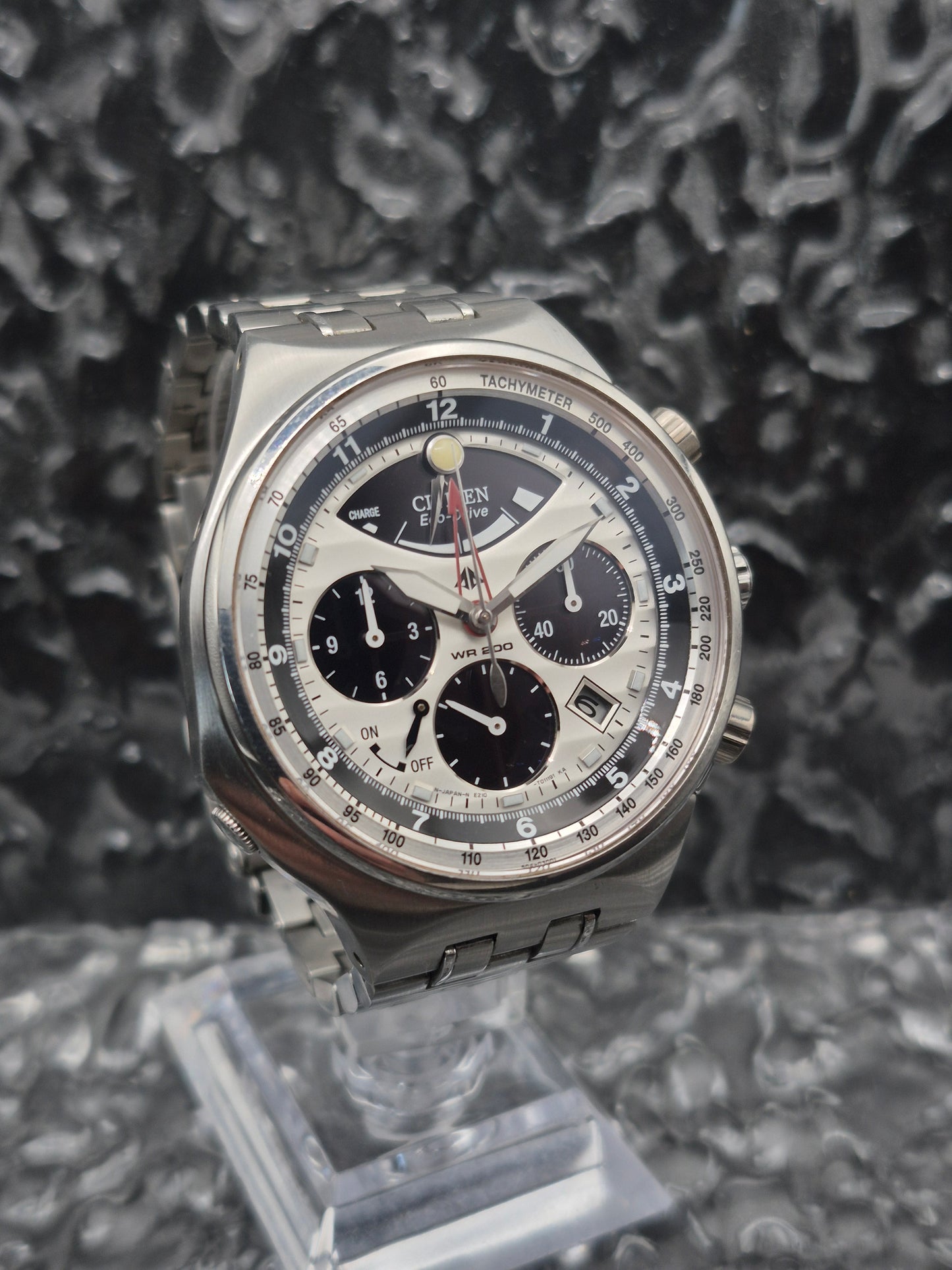 Citizen Promaster Panda Chronograph Eco-Drive E210-T007686 - Red Robin Watches