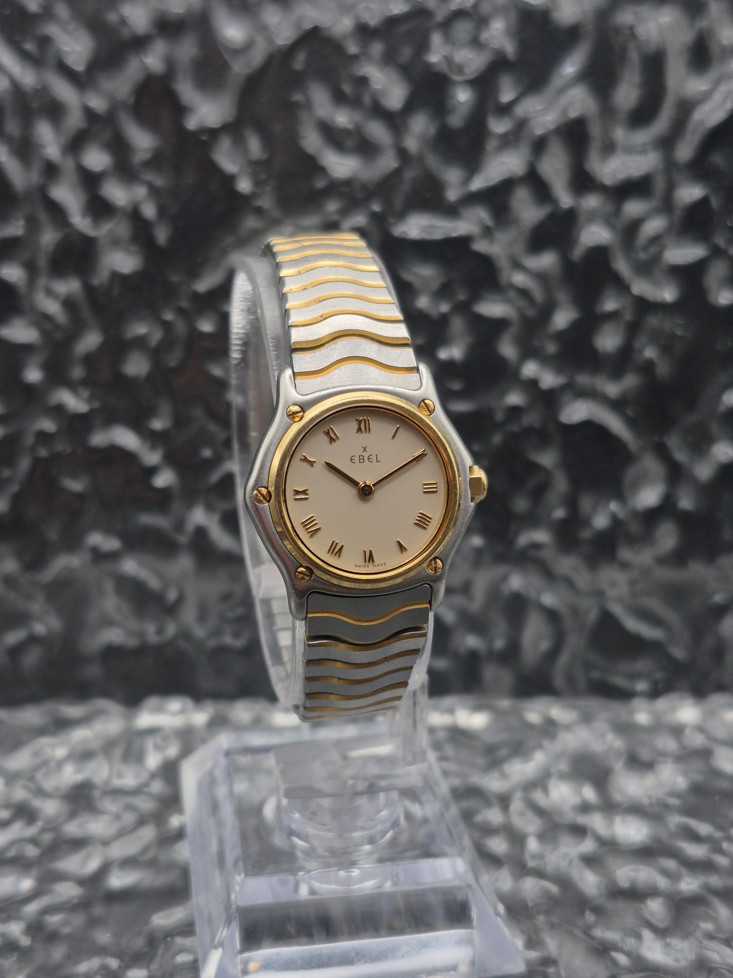 Ebel Classic Wave Ref. E 1157111 Ladies Quartz 18K YG SS