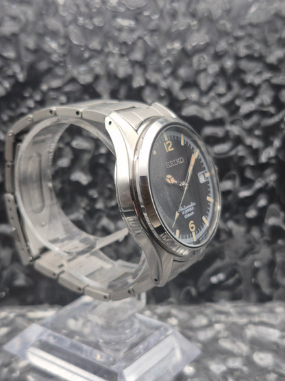 Seiko x TiCTAC Limited Edition Ref. SZSB006 - 4R35-02R0 Full Set Black Dial