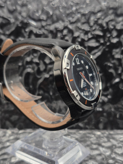 Seiko Perpetual Calendar Ref. 6A32-00M0 Black Dial