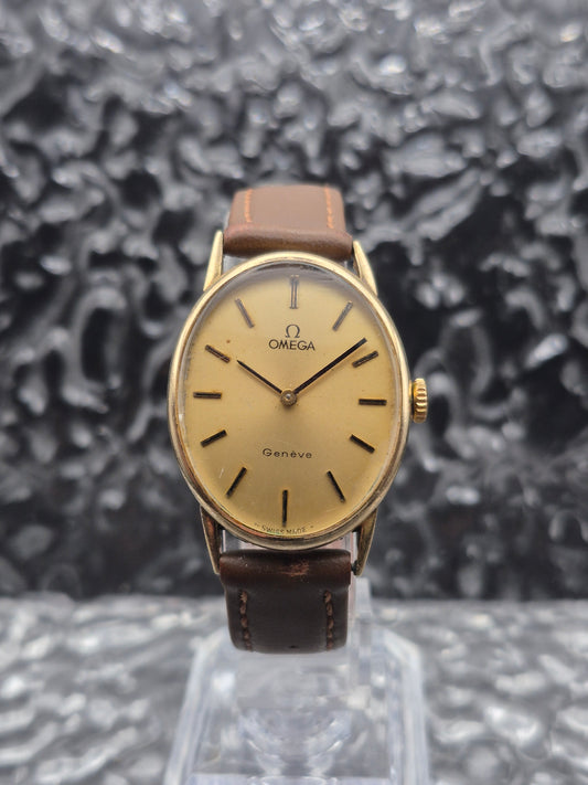 Omega Oval Dresswatch Ref. 511.416 Gold Tone Manual Wound