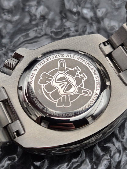 Steeldive Captain Willard Ref. SD1970C Full Set Automatic NH35 Diver