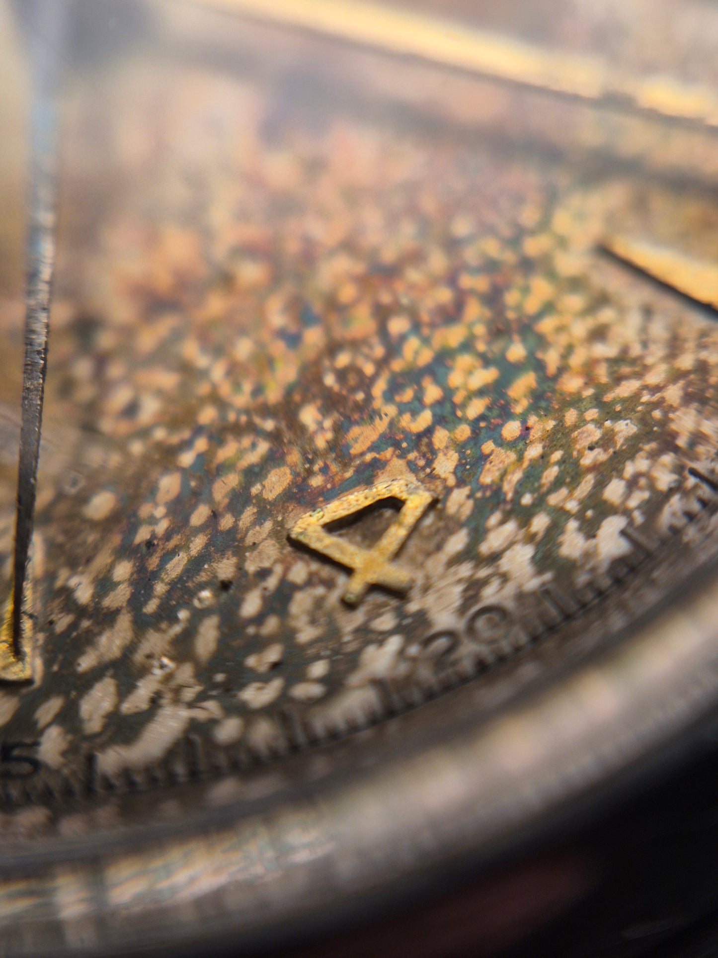 Rolex Oyster Double Signed Tropical Dial Ref. 4444 Manual