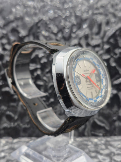 DeDion World Timer Manual Wound Date Rotating Inner Bezel - Red Robin Watches