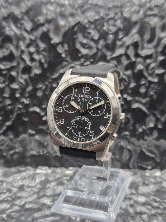Tissot 1853 PR50 Quartz Chronograph Ref. J378/478 Black Dial