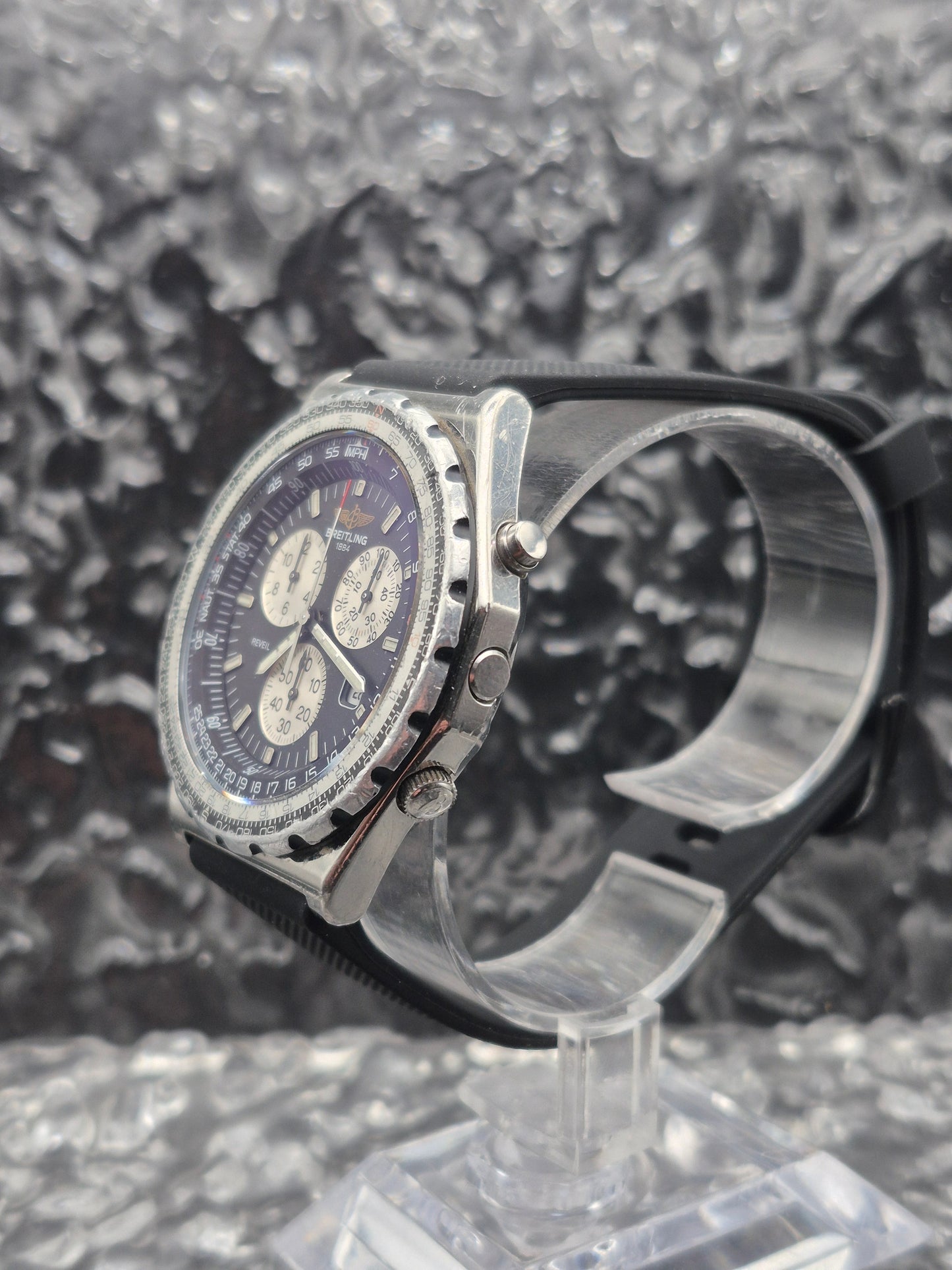 Breitling Jupiter Pilot Ref. A59028 Quartz Panda Dial - With Papers And Bracelet