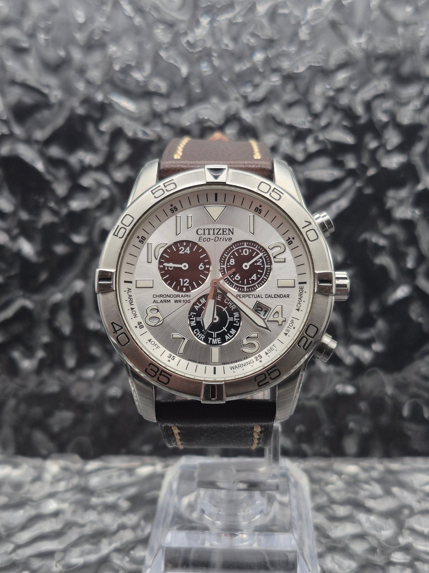 Citizen Eco-Drive Perpetual Calendar Ref. BL5470-06A Silver Dial