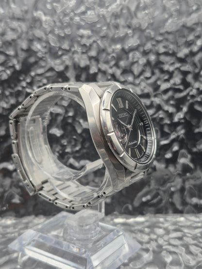 Seiko 'Open Heart' Automatic Ref. 4R38-00F0 Black Dial