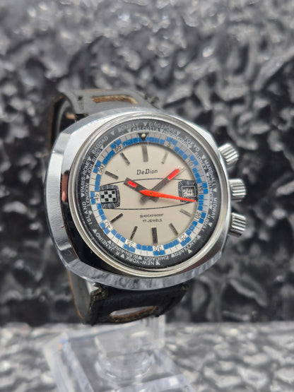 DeDion World Timer Manual Wound Date Rotating Inner Bezel - Red Robin Watches