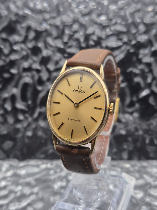 Omega Oval Dresswatch Ref. 511.416 Gold Tone Manual Wound