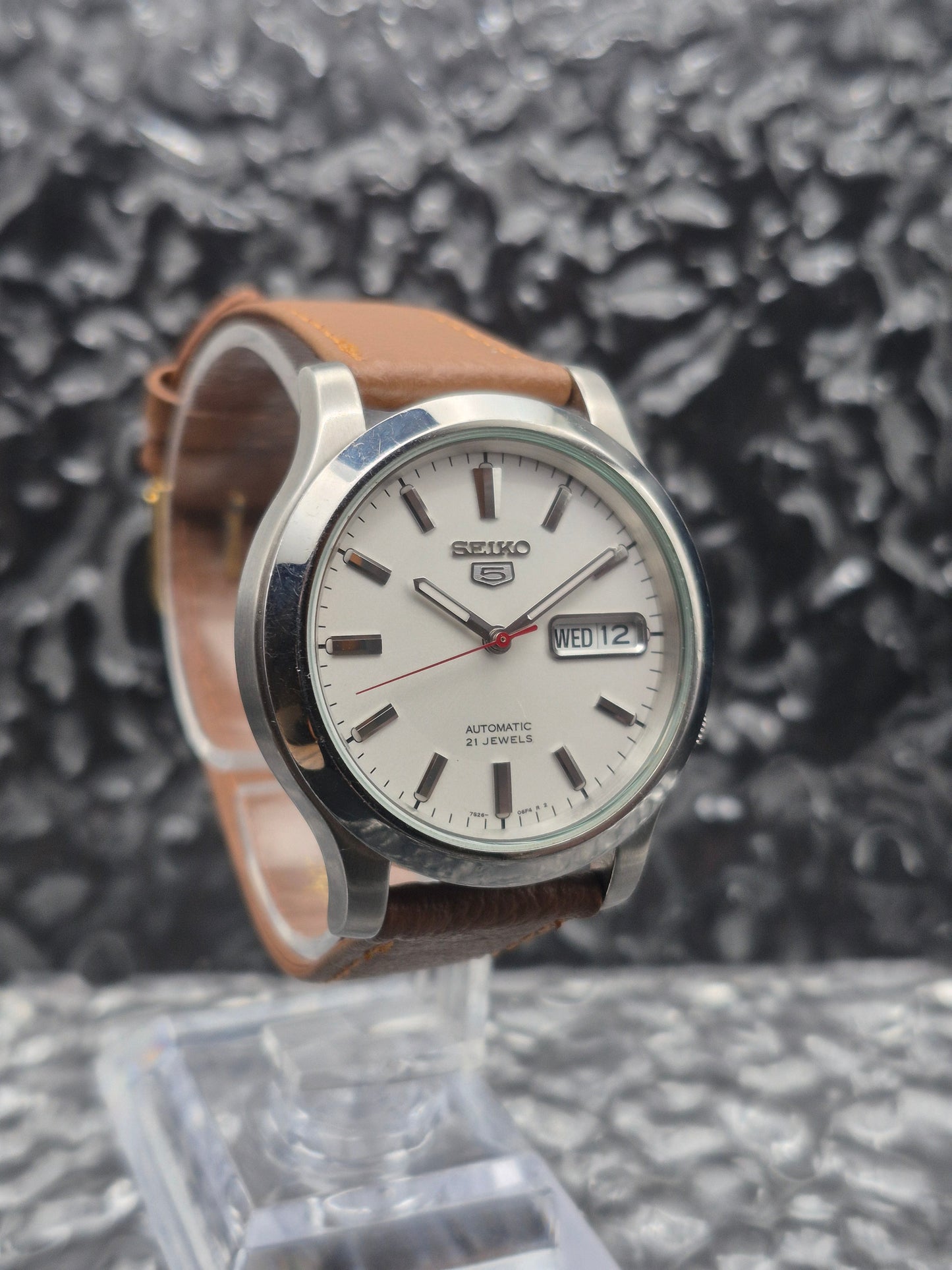 Seiko 5 Sports Ref. SNK789 7S26-02J0 Automatic White Dial Day Date