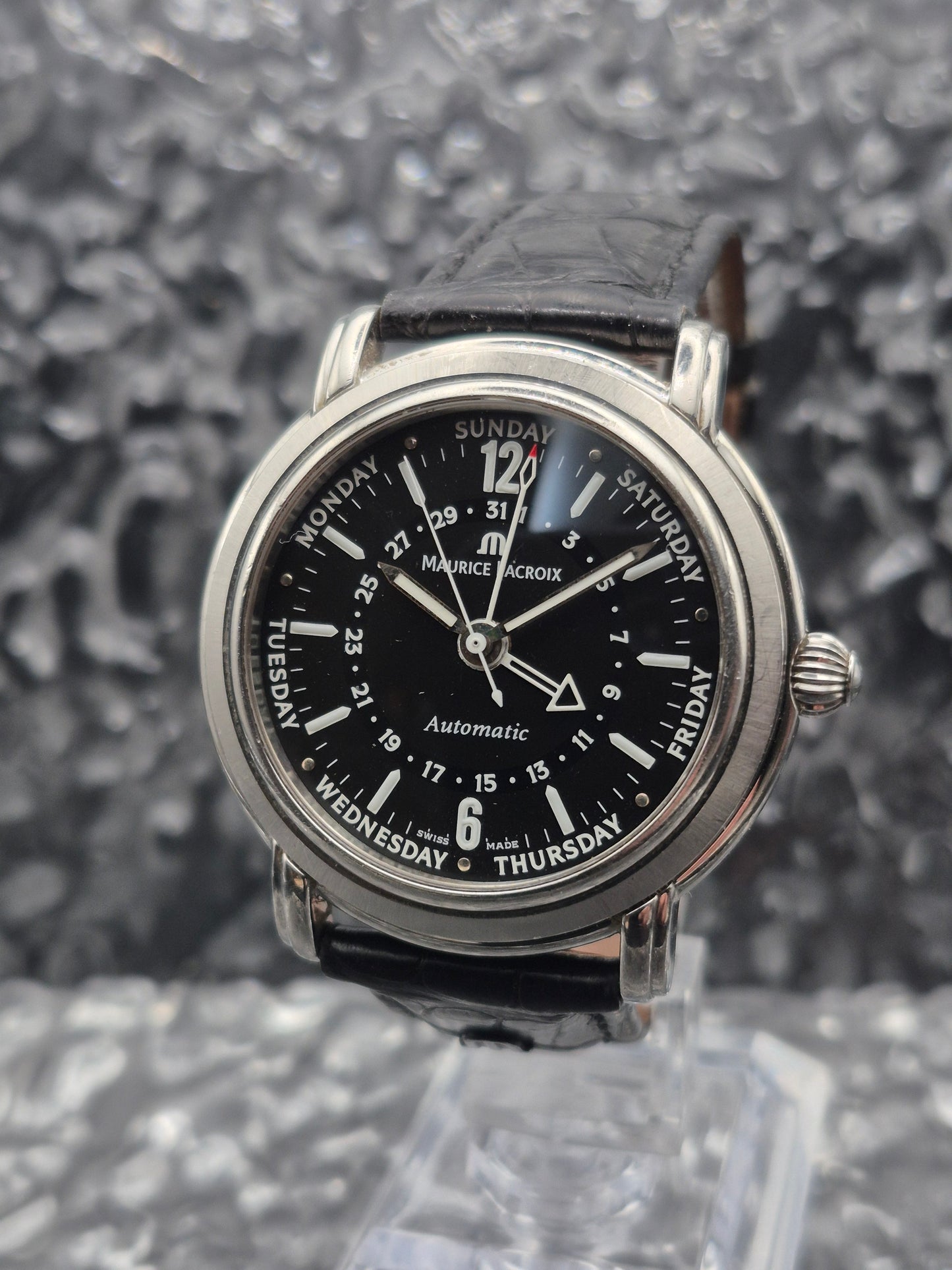 Maurice Lacroix Masterpiece 'Clinq Aiguilles' Ref. 27857 Automatic Pointer Date - Red Robin Watches