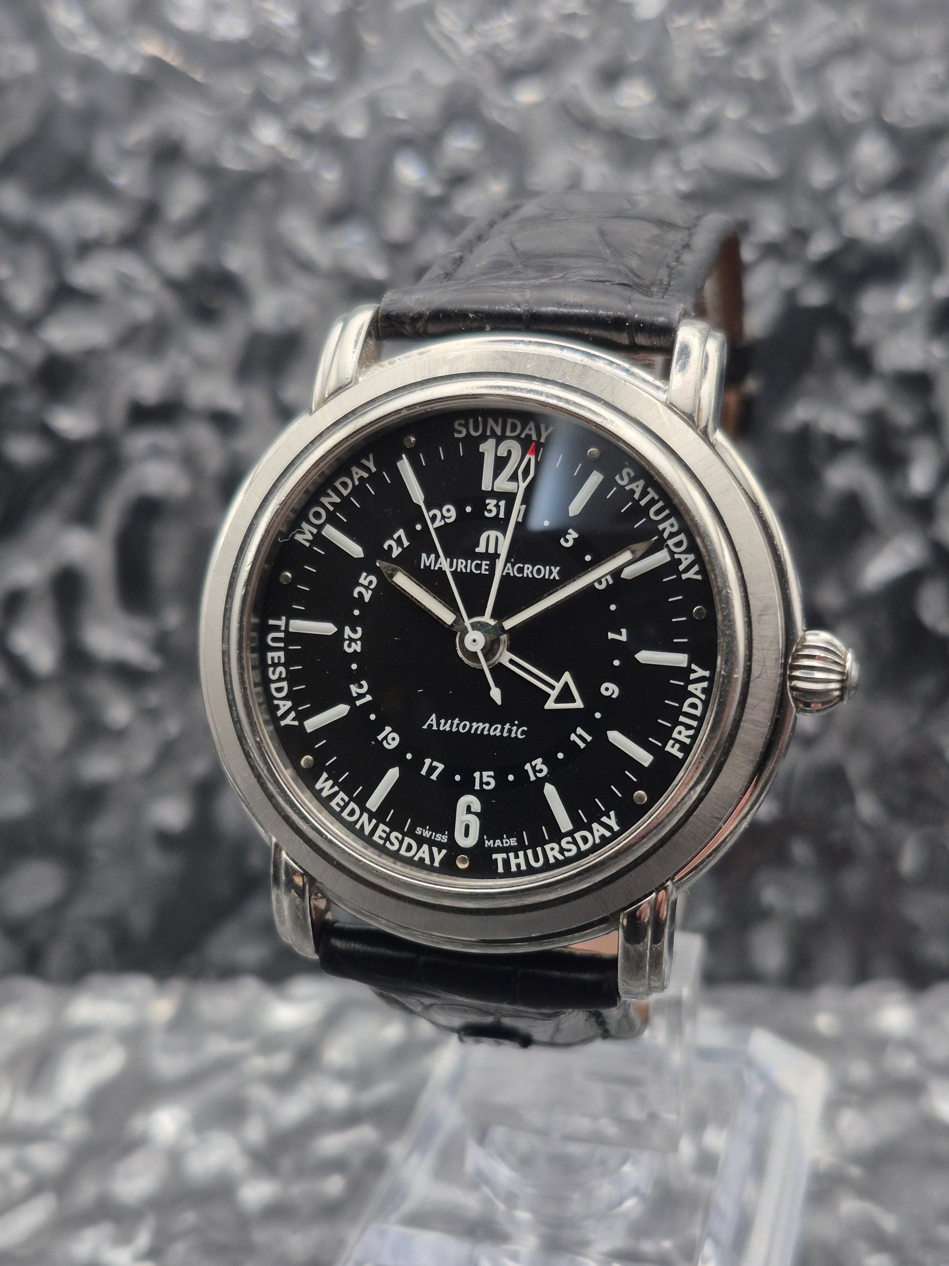 Maurice Lacroix Masterpiece 'Clinq Aiguilles' Ref. 27857 Automatic Pointer Date - Red Robin Watches