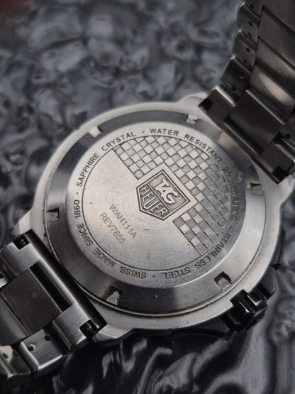 TAG Heuer Formula 1 Alarm Big Date - Ref. WAH111A Quartz Vintage 41mm - Red Robin Watches