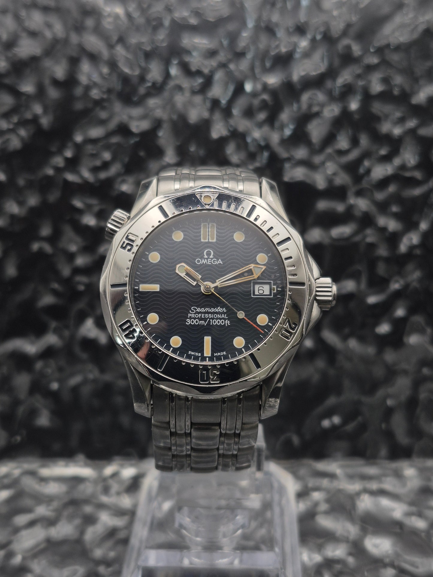 Omega Seamaster 300M Ref. 2562.80 - 196.1502 Mid Size Navy 36mm Quartz