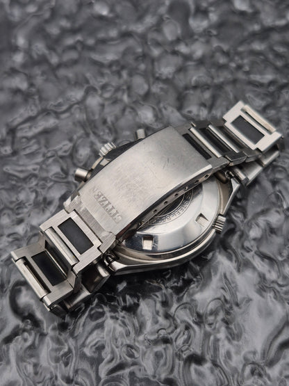 Citizen Flyback 'Spider' Ref. 67-9119 FULL SET - Original Bracelet - Very Rare! - Red Robin Watches