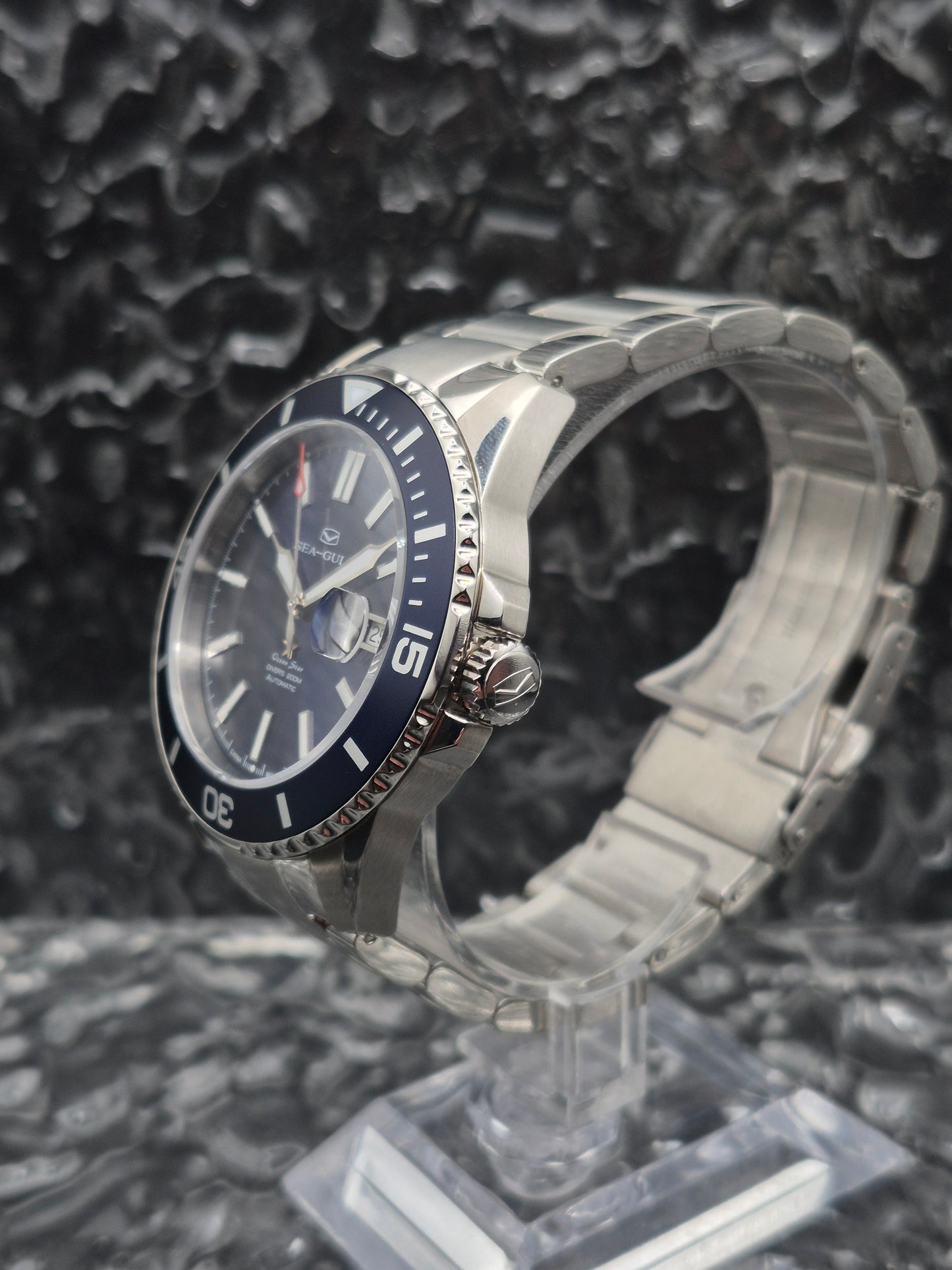 Sea-Gull Ocean Star Diver Ref. 816.523 Automatic Blue Dial
