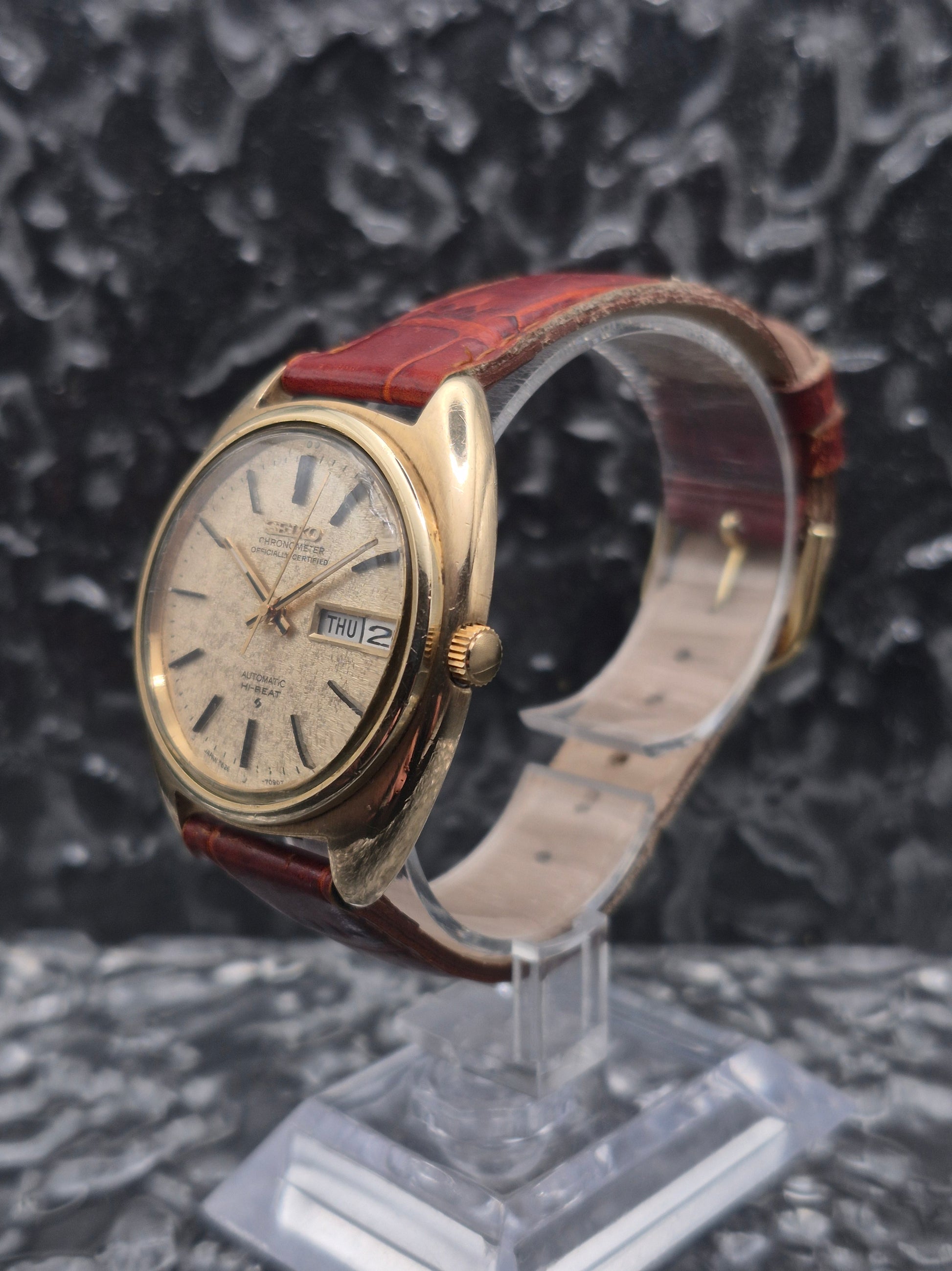 Seiko Chronometer Hi-Beat Ref. 5626-7090 Day Date - Export Model - Red Robin Watches