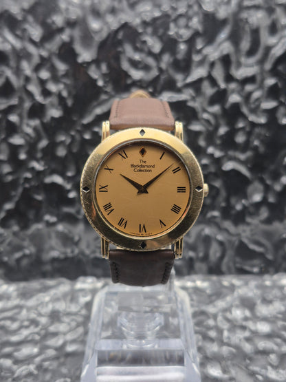 Seiko Black Diamond Collection Ref. 5P30-7020 Rotating Bezel