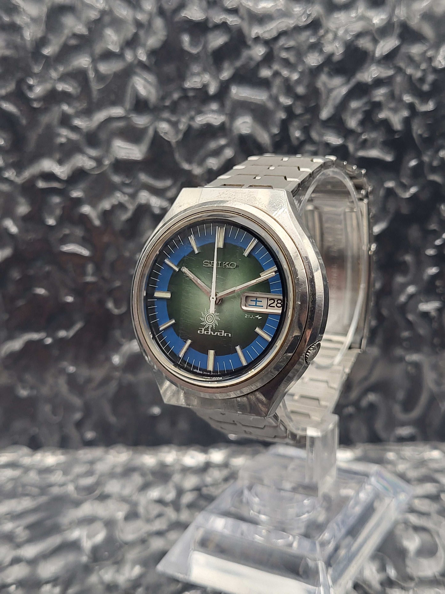 Seiko Advan - Ref. 7019-7220 - Facet Kristal - Kanji - Automaat