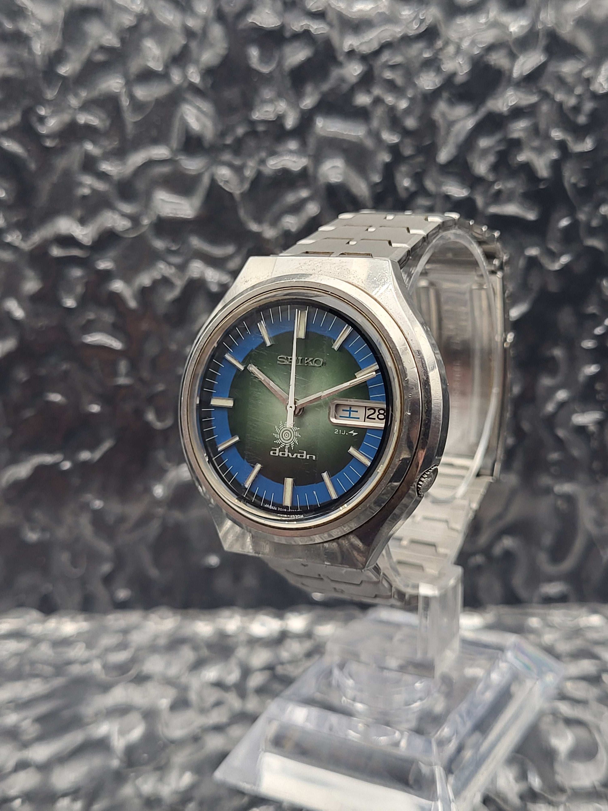 Seiko Advan - Ref. 7019-7220 - Facet Kristal - Kanji - Automaat