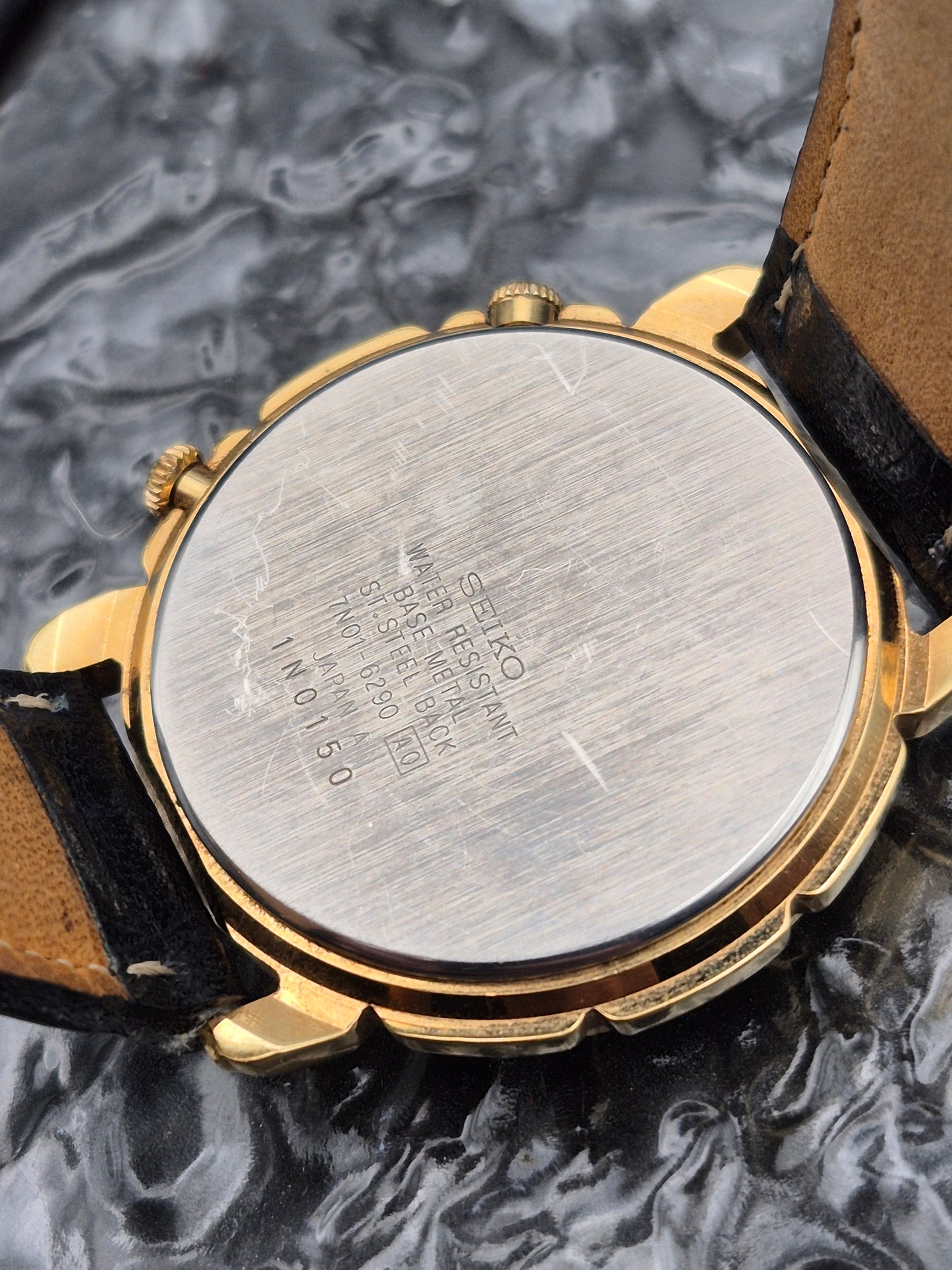 Seiko Constellation Quartz Watch Ref. 7N01-6290 Zodiac Signs